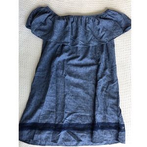 Zara Basic Off the shoulder dress